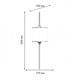 Настенный светильник 4567-2W