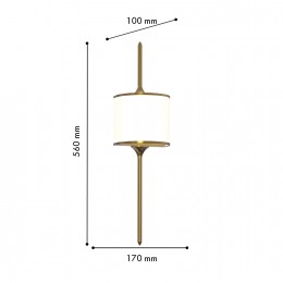 Настенный светильник 4568-2W