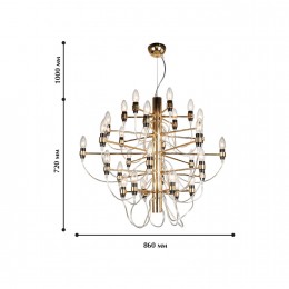Подвесная люстра 1893-30P