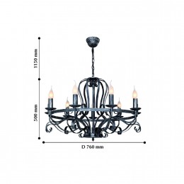 Подвесная люстра 2162-9P