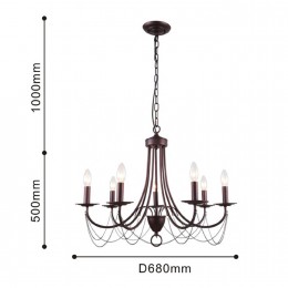 Подвесная люстра 2590-7P