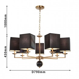 Подвесная люстра 2822-7P