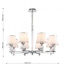 Подвесная люстра 2873-8P