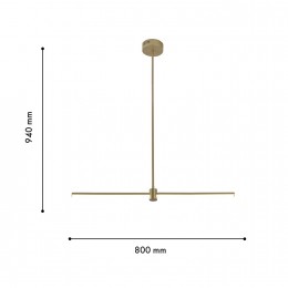 Подвесная люстра 4177-1P