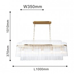 Подвесная люстра 4203-12P