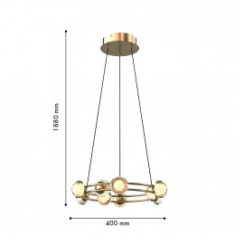 Подвесная люстра 4382-9P