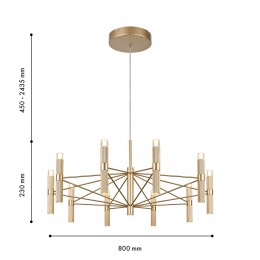 Подвесная люстра 4759-10P