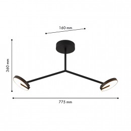 Потолочная люстра 4401-2C