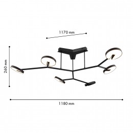 Потолочная люстра 4401-6C