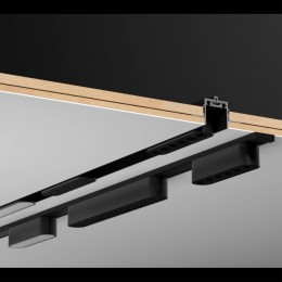 Низковольтный накладной шинопровод, длина 1м (заглушки в комплекте) NOVOTECH 135194