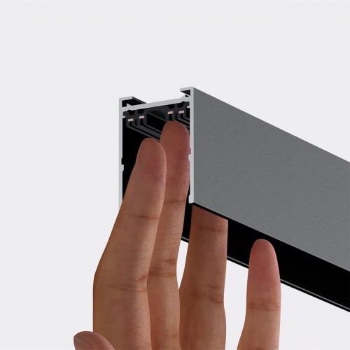 Шинопровод накладной/подвесной в комплекте заглушки 2шт, крышка и соединительная планка 1шт NOVOTECH 135299