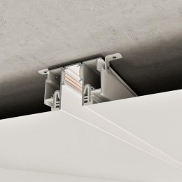 Шинопровод для монтажа в натяжной потолок 2м (CLAMP) NOVOTECH 135325