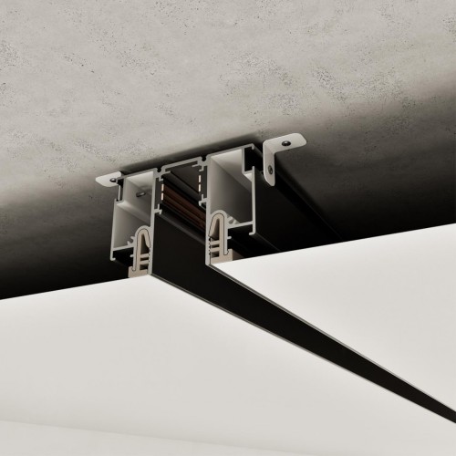 Шинопровод для монтажа в натяжной потолок 2м (CLAMP) NOVOTECH 135326