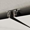 Шинопровод для монтажа в натяжной потолок 3м (CLAMP) NOVOTECH 135328