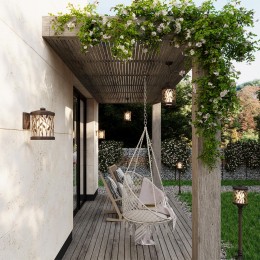 Уличный светильник 150 см ODEON LIGHT 2287/1A