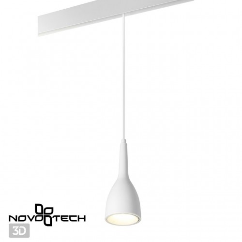 Трековый светильник для низковольного шинопровода, длина провода 1м NOVOTECH 358550