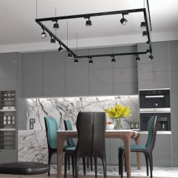 Светильник трековый однофазный трехжильный светодиодный NOVOTECH 358709