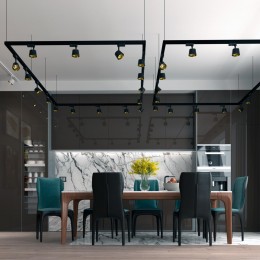 Трехфазный трековый светодиодный светильник NOVOTECH 358720