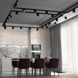 Светильник трековый однофазный трехжильный светодиодный NOVOTECH 358777