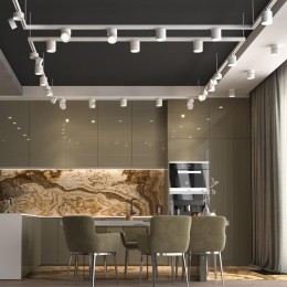 Трехфазный трековый светодиодный светильник NOVOTECH 358780