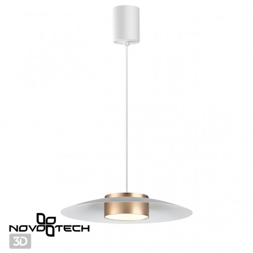 Светильник накладной светодиодный, провод 2м NOVOTECH 358895