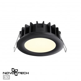 Встраиваемый светодиодный светильник с переключателем цветовой температуры NOVOTECH 358948