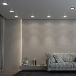 Встраиваемый светодиодный светильник с переключателем цветовой температуры NOVOTECH 358955