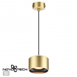 Светильник накладной светодиодный с переключателем цветовой температуры, длина провод 2м NOVOTECH 358969