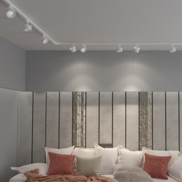 Светильник трехфазный трековый светодиодный с переключателем цветовой температуры NOVOTECH 358976