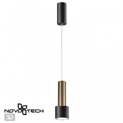 Светильник накладной светодиодный, провод 2м NOVOTECH 358982