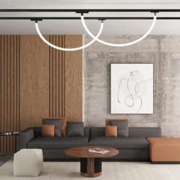 Трековый однофазный трехжильный адаптер для светильников 359128-359133 NOVOTECH 359127