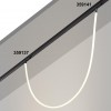 Трековый светильник «ГИБКИЙ НЕОН» для низковольтного шинопровода FLUM NOVOTECH 359137
