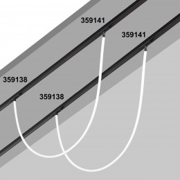 Трековый светильник «ГИБКИЙ НЕОН» для низковольтного шинопровода FLUM NOVOTECH 359138