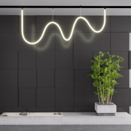 Трековый светильник «ГИБКИЙ НЕОН» для низковольтного шинопровода FLUM NOVOTECH 359139