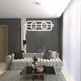 Светильник подвесной светодиодный диммируемый, в комплекте беспроводной пульт ДУ, длина провода 2м NOVOTECH 359176