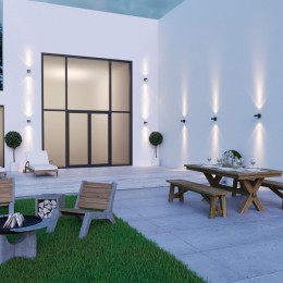 Светильник ландшафтный настенный светодиодный NOVOTECH 359304