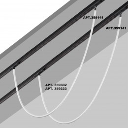 Трековый светильник «ГИБКИЙ НЕОН» для низковольтного шинопровода FLUM NOVOTECH 359333