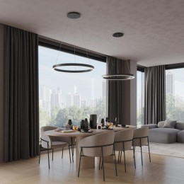 Светильник подвесной диммир. со сменой цв. температуры (управл. - пульт ДУ или прилож. Smart Life) NOVOTECH 359450