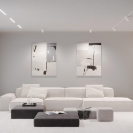 Трековый низковольтный смарт-светильник диммируемый со сменой цв.температуры, (пульт ДУ/Smart Life) NOVOTECH 359495