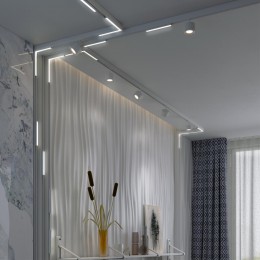 Трековый низковольтный смарт-светильник диммируемый со сменой цв.температуры, (пульт ДУ/Smart Life) NOVOTECH 359501