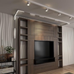 Трековый низковольтный смарт-светильник диммируемый со сменой цв.температуры, (пульт ДУ/Smart Life) NOVOTECH 359503