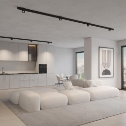 Трековый низковольтный смарт-светильник диммируемый со сменой цв.температуры, (пульт ДУ/Smart Life) NOVOTECH 359517