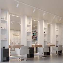 Светильник трехфазный трековый светодиодный с переключателем цветовой темперетуры и мощности NOVOTECH 359585