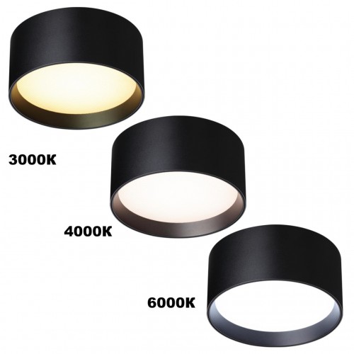 Светильник накладной светодиодный с переключателем цветовой темперетуры NOVOTECH 359593