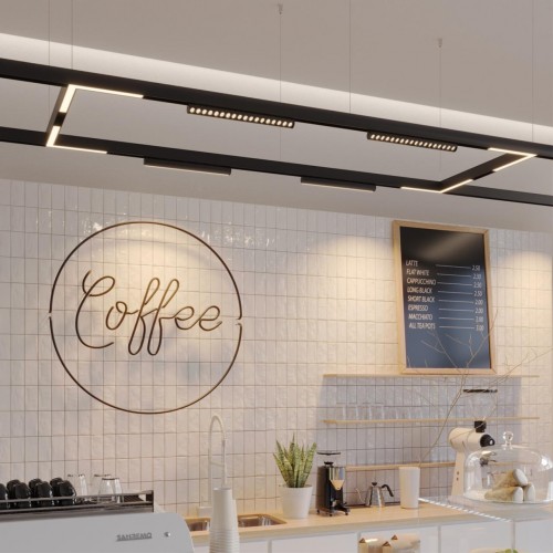 Трековый светодиодный светильник с переключателем цветовой темперетуры NOVOTECH 359948