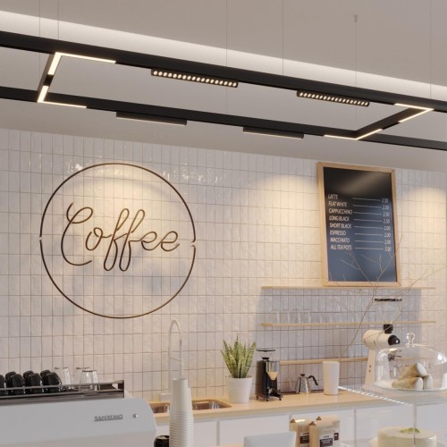 Трековый светодиодный светильник с переключателем цветовой темперетуры NOVOTECH 359950