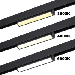 Трековый светодиодный светильник с переключателем цветовой темперетуры NOVOTECH 359952