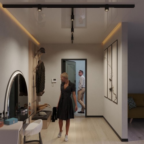 Трековый светодиодный светильник диммир. со сменой цв.температуры, пульт ДУ/Tuya Smart Life NOVOTECH 359955