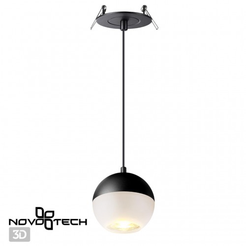 Светильник встраиваемый, длина провода 2м NOVOTECH 370814