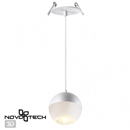 Светильник встраиваемый, длина провода 2м NOVOTECH 370815